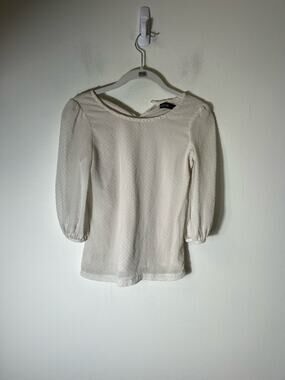 Girls Guess Jeans Brand off white blouse size 10